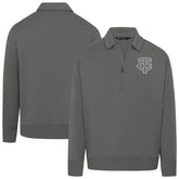 Minnesota Twins Levelwear Women's Canmore Chenille Logo Quarter-Zip Top - MLB