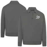 Athletics Levelwear Women's Canmore Chenille Logo Quarter-Zip Top - MLB