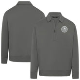 Chicago Cubs Levelwear Women's Canmore Chenille Logo Quarter-Zip Top - MLB