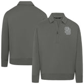 San Diego Padres Levelwear Women's Canmore Chenille Logo Quarter-Zip Top - MLB