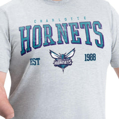 Charlotte Hornets G-III Sports by Carl Banks Adaptive Classic Team Spirit Short Sleeve T-Shirt Gray - NBA