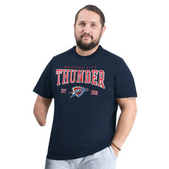 Oklahoma City Thunder G-III Sports by Carl Banks Adaptive Classic Team Spirit Short Sleeve T-Shirt Navy - NBA