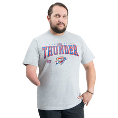 Oklahoma City Thunder G-III Sports by Carl Banks Adaptive Classic Team Spirit Short Sleeve T-Shirt Gray - NBA