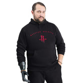 Houston Rockets G-III Sports by Carl Banks Adaptive Team Arc Fleece Hoodie Black - NBA