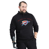 Oklahoma City Thunder G-III Sports by Carl Banks Adaptive Team Arc Fleece Hoodie Black - NBA