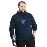 Memphis Grizzlies G-III Sports by Carl Banks Adaptive Team Arc Fleece Hoodie Navy - NBA
