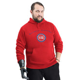 Detroit Pistons G-III Sports by Carl Banks Adaptive Team Arc Fleece Hoodie Red - NBA
