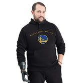 Golden State Warriors G-III Sports by Carl Banks Adaptive Team Arc Fleece Hoodie Black - NBA
