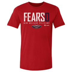 Jeremiah Fears New Orleans Pelicans 500 Level Elite T-Shirt Red - NBA