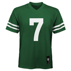 Justin Fields New York Jets Youth Replica Player Jersey Legacy Green | Nike for Sale