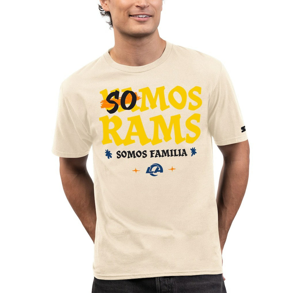 Los Angeles Rams Starter Somos T-Shirt Oatmeal | NFL