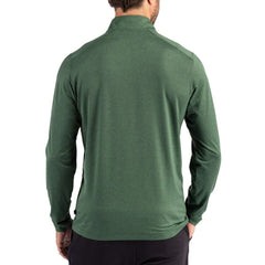 New York Jets Cutter & Buck Coastline Epic Comfort Recycled Quarter-Zip Pullover Green | NFL