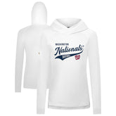 Washington Nationals Levelwear Women's Slender Glide Raglan Hoodie - MLB