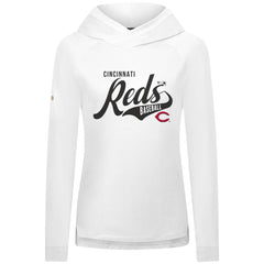 Cincinnati Reds Levelwear Women's Slender Glide Raglan Hoodie - MLB
