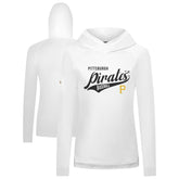 Pittsburgh Pirates Levelwear Women's Slender Glide Raglan Hoodie - MLB
