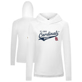 St. Louis Cardinals Levelwear Women's Slender Glide Raglan Hoodie - MLB