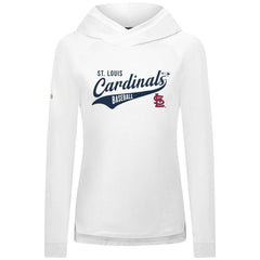 St. Louis Cardinals Levelwear Women's Slender Glide Raglan Hoodie - MLB