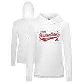 Arizona Diamondbacks Levelwear Women's Slender Glide Raglan Hoodie - MLB
