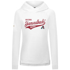 Arizona Diamondbacks Levelwear Women's Slender Glide Raglan Hoodie - MLB