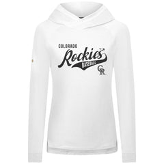 Colorado Rockies Levelwear Women's Slender Glide Raglan Hoodie - MLB