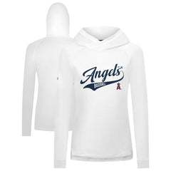 Los Angeles Angels Levelwear Women's Slender Glide Raglan Hoodie - MLB