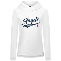 Los Angeles Angels Levelwear Women's Slender Glide Raglan Hoodie - MLB