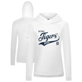Detroit Tigers Levelwear Women's Slender Glide Raglan Hoodie - MLB