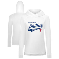 Philadelphia Phillies Levelwear Women's Slender Glide Raglan Hoodie - MLB