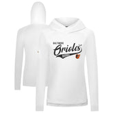 Baltimore Orioles Levelwear Women's Slender Glide Raglan Hoodie - MLB