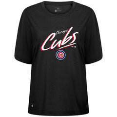 Chicago Cubs Levelwear Women's Bloom Sizzle T-Shirt - MLB