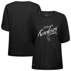 Colorado Rockies Levelwear Women's Bloom Sizzle T-Shirt - MLB