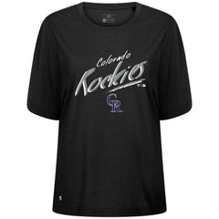 Colorado Rockies Levelwear Women's Bloom Sizzle T-Shirt - MLB