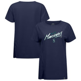 Seattle Mariners Levelwear Women's Influx Sizzle T-Shirt - MLB
