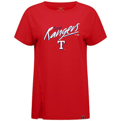 Texas Rangers Levelwear Women's Influx Sizzle T-Shirt - MLB