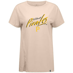 Pittsburgh Pirates Levelwear Women's Influx Sizzle T-Shirt - MLB