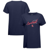 St. Louis Cardinals Levelwear Women's Influx Sizzle T-Shirt - MLB