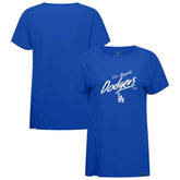 Los Angeles Dodgers Levelwear Women's Influx Sizzle T-Shirt - MLB