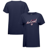 Washington Nationals Levelwear Women's Influx Sizzle T-Shirt - MLB