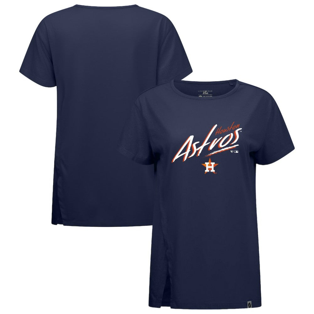 Houston Astros Levelwear Women's Influx Sizzle T-Shirt - MLB