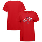 Boston Red Sox Levelwear Women's Influx Sizzle T-Shirt - MLB