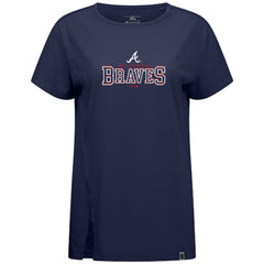 Atlanta Braves Levelwear Women's Influx Journey T-Shirt - MLB