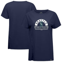 Seattle Mariners Levelwear Women's Influx Banner Arch T-Shirt - MLB