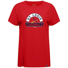 St. Louis Cardinals Levelwear Women's Influx Banner Arch T-Shirt - MLB