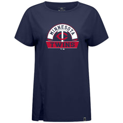Minnesota Twins Levelwear Women's Influx Banner Arch T-Shirt - MLB