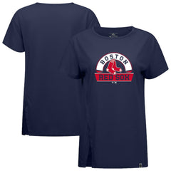 Boston Red Sox Levelwear Women's Influx Banner Arch T-Shirt - MLB