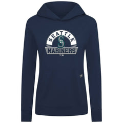 Seattle Mariners Levelwear Women's Relay Banner Arch Long Sleeve T-Shirt Hoodie - MLB