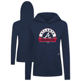 Atlanta Braves Levelwear Women's Relay Banner Arch Long Sleeve T-Shirt Hoodie - MLB