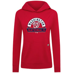Washington Nationals Levelwear Women's Relay Banner Arch Long Sleeve T-Shirt Hoodie - MLB