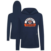 Detroit Tigers Levelwear Women's Relay Banner Arch Long Sleeve T-Shirt Hoodie - MLB