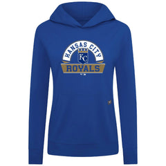 Kansas City Royals Levelwear Women's Relay Banner Arch Long Sleeve T-Shirt Hoodie - MLB